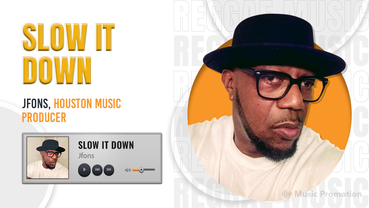 Artist Jfons Embraces the Reggae Music Genre with his Track ‘Slow it down’