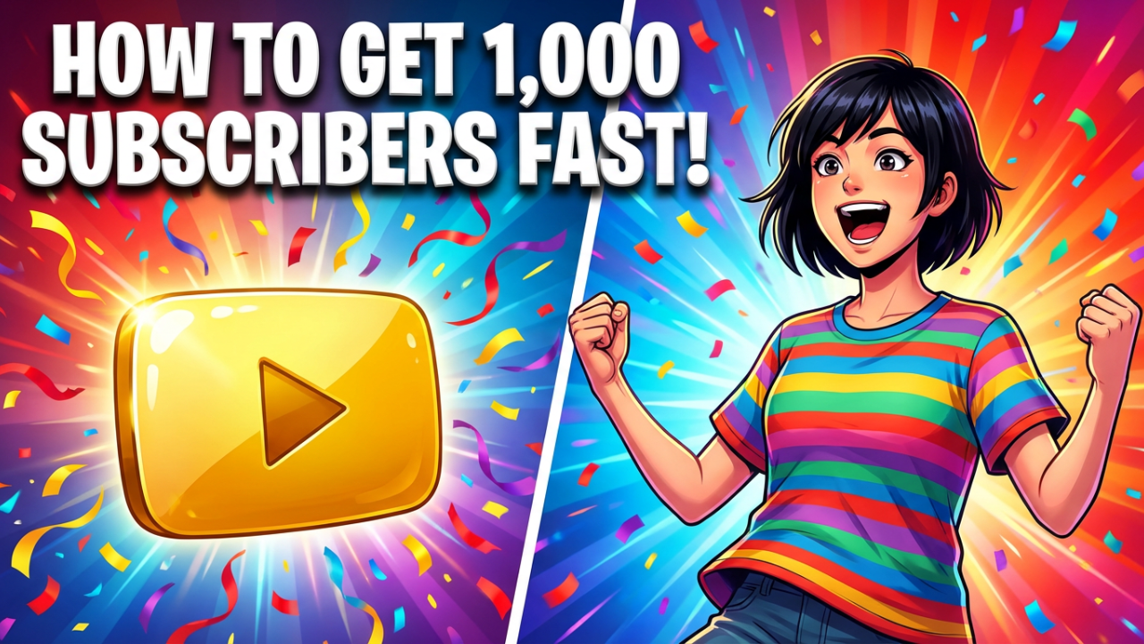 How to Get Your First 1,000 Subscribers on YouTube (Fast + Natural Ways)