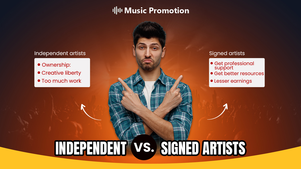 Independent Artist Vs. Signed Artist: What Should You Choose?
