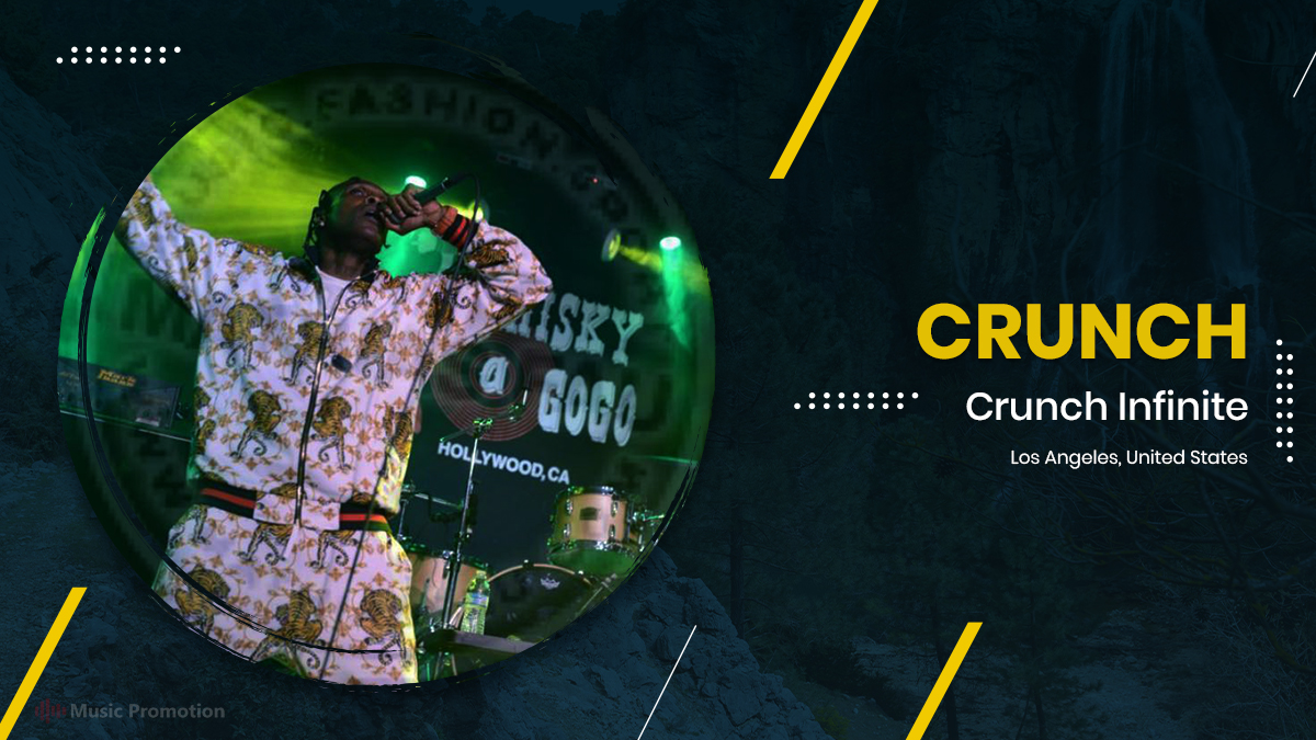 Listen to Los Angeles Hip Hop Artist Crunch’s Musical and Lyrical Extravaganza in his Soundscape