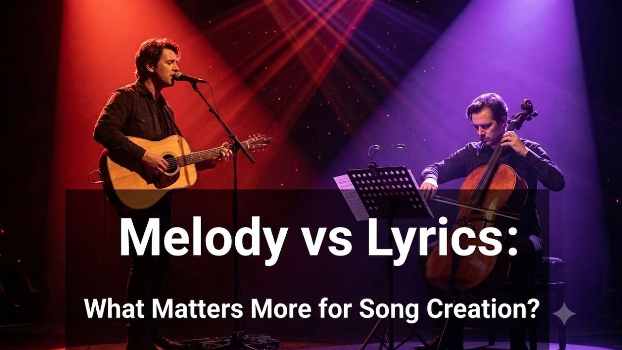 Melody vs. Lyrics: What Matters More for Song Creation?