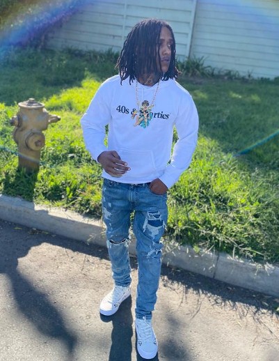 Oppy Rapper Poppy Womacc has amazed with his perfect swagger and style in the ...