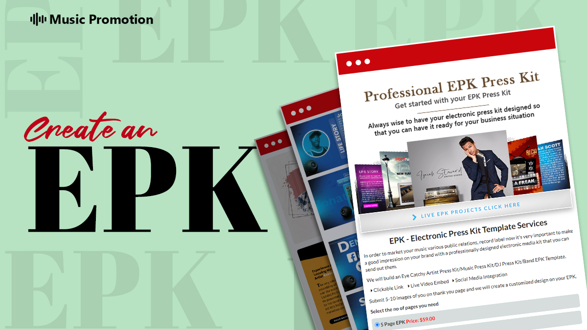 What Is an EPK? How to Create an Electronic Press Kit That Gets You Booked Fast