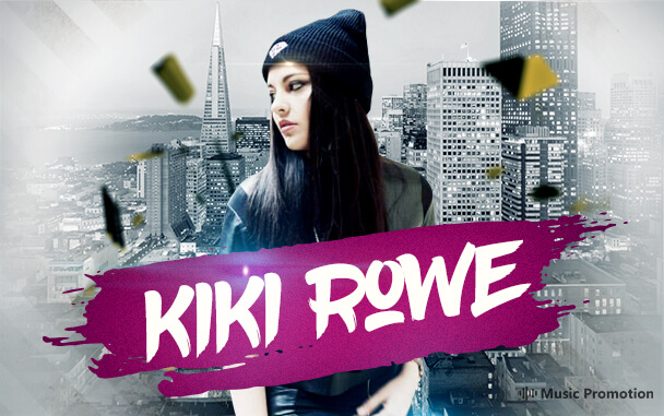 Kiki Rowe - album graphic design